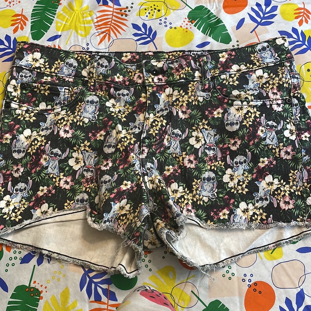 Disney Lilo & Stitch denim shorts